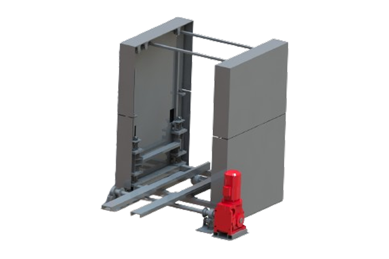 Loading and unloading machine