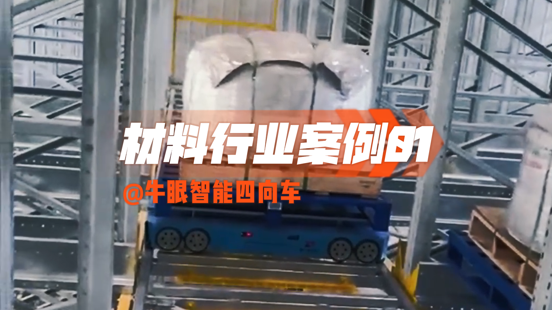 Bullseye Intelligent Four-way Car Case - Dengfeng Materials Industry 01